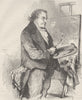 BRITISH ARTISTS. J. M. W. Turner, R.A.. London c1880 old antique print picture