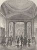THE BRITISH MUSEUM. The Towneley Gallery. London c1880 old antique print