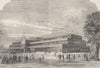 THE GREAT EXHIBITION OF 1851. Exterior of the Great Exhibition of 1851 c1880