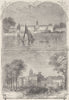 CHELSEA. Chelsea Hospital. London c1880 old antique vintage print picture