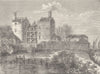 CHELSEA. Chelsea Water-works, in 1750. London c1880 old antique print picture