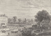 LISSON GROVE. Lisson Green in the eighteenth century. London c1880 old print