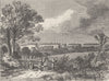 CAMDEN TOWN. View from the Hampstead Road, Marylebone, 1780. London c1880