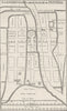 ST.PANCRAS. Dr. Stukeley's plan of the camp at St.Pancras. London c1880 map