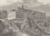 HIGHGATE. Lauderdale House, in 1820. London c1880 old antique print picture