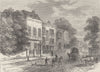 HAMPSTEAD. Jack Straw's castle. London c1880 old antique vintage print picture