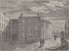 SOUTHWARK. The King's bench, Southwark, in 1830. London c1880 old print