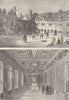 SOUTHWARK. The Marshalsea in 1800. London c1880 old antique print picture