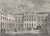 SOUTHWARK. Guy's Hospital. London c1880 old antique vintage print picture