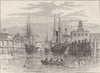 DEPTFORD. Deptford Creek. London c1880 old antique vintage print picture