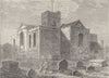 DEPTFORD. St.Nicholas Church, Deptford, in 1790. London c1880 old print