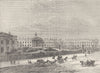 THE OLD KENT ROAD. The Licensed Victuallers' asylum. London c1880 print