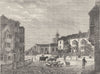 NEWINGTON. Newington butts in 1820. London c1880 old antique print picture