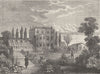 CAMBERWELL. Dr. Lettsom's House, Grove Hill. London c1880 old antique print