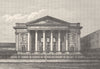 ELEPHANT & CASTLE. Front of the Metropolitan Tabernacle. London c1880 print