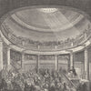 BLACKFRIARS ROAD, SOUTHWARK. Interior of the Rotunda, in 1820. London c1880