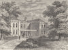 PUTNEY. Lime Grove, in 1810. London c1880 old antique vintage print picture