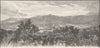 AUSTRALIA. West. Newcastle 1890 old antique vintage print picture