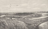 AUSTRALIA. West Ports of Victoria. Portland 1890 old antique print picture