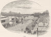 AUSTRALIA. Riverina. Riverina. Hay 1890 old antique vintage print picture