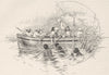 AUSTRALIA. . A positive nuisance 1890 old antique vintage print picture
