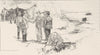 AUSTRALIA. . Adieu 1890 old antique vintage print picture