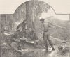 AUSTRALIA. . Sturt at Depot Creek 1890 old antique vintage print picture