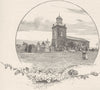 CHURCHES. Hawkesbury-Canon potter. Windsor Church 1890 old antique print