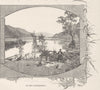 AUSTRALIA. Hawkesbury-Canon potter 1890 old antique vintage print picture