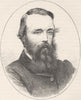AUSTRALIA. . Robert O'Hara Burke 1890 old antique vintage print picture