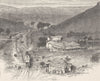 AUSTRALIA. Adelaide. Saltia 1890 old antique vintage print picture