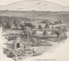 AUSTRALIA. West. NW Kimberley. Australian Station 1890 old antique print