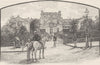 AUSTRALIA. Education. Dept, Melbourne 1890 old antique vintage print picture