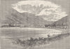 AUSTRALIA. Education. Hutchins School, Hobart 1890 old antique print picture