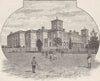 AUSTRALIA. Education. Wesley College, Melbourne 1890 old antique print picture