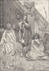 TRIBAL. Maori Legends. Maories 1890 old antique vintage print picture