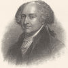 POLITICS. John Adams c1880 old antique vintage print picture