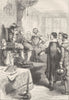 KINGS. Puritans before James I c1880 old antique vintage print picture