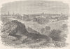 MASSACHUSETTS. Salem, Massachusetts c1880 old antique vintage print picture