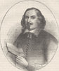 CLERGY. Edward Winslow c1880 old antique vintage print picture