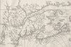 CANADA. and Nova Scotia in 1633 c1880 old antique vintage map plan chart