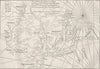 NEW ENGLAND. Earliest New Netherlands map(Hague) c1880 old antique chart