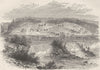 MASSACHUSETTS. Turner's falls c1880 old antique vintage print picture