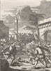 CUBA. Sack of Camagüey(Buccaneers) c1880 old antique vintage print picture