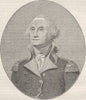 WASHINGTON. George Washington c1880 old antique vintage print picture
