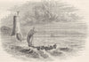 CANADA. View on Lake Ontario c1880 old antique vintage print picture