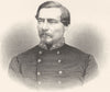 MILITARIA. GT Beauregard c1880 old antique vintage print picture