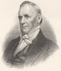 POLITICS. James Buchanan c1880 old antique vintage print picture