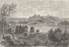 MISSISSIPPI. Valley of(Miss Hopley) c1880 old antique vintage print picture