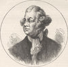 POLITICS. Lord North c1880 old antique vintage print picture
